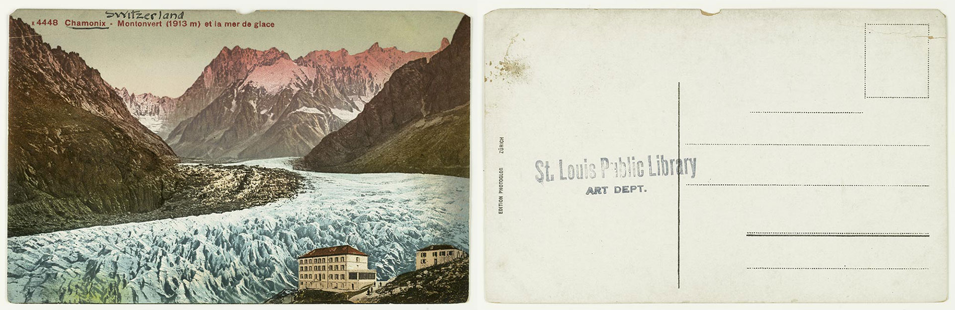 Chamonix - Montonvert (1913 m) et al mer de glace